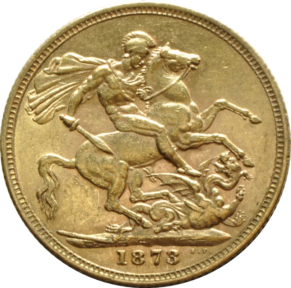 Libra Victória - Solteira - 1873 - Verso