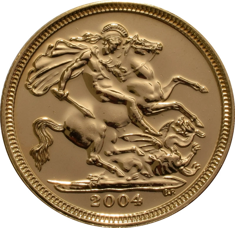 1/2 Libra Isabel II - 2004 - Verso