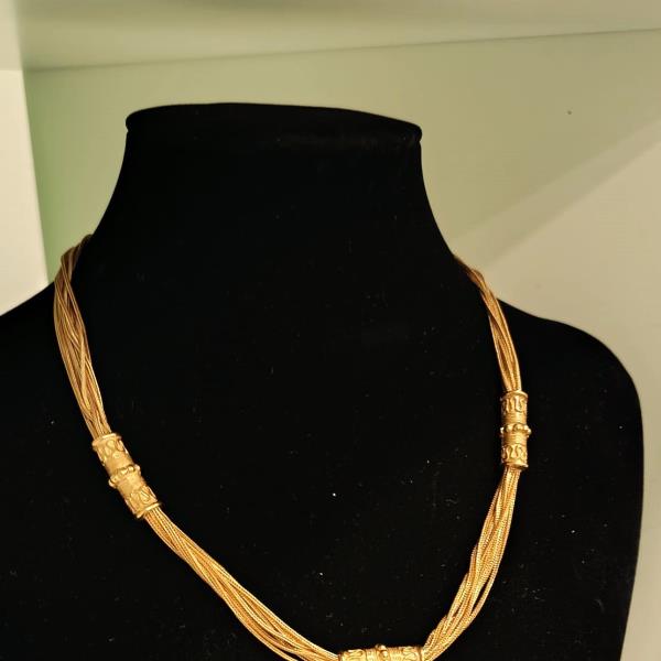 colar em ouro de 19.2 k 2