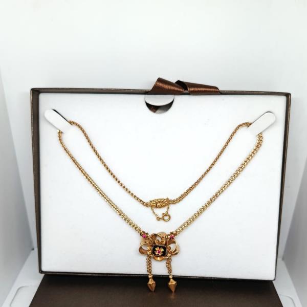 colar em ouro de 19.2 k 2