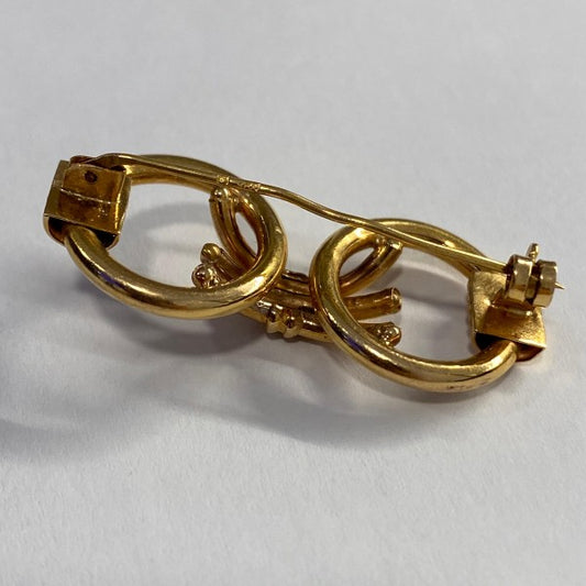 alfinete em ouro de 19.2 k 2