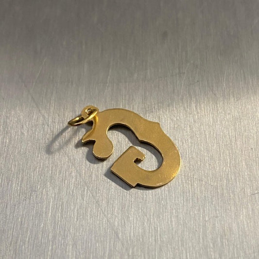pendente em ouro de 19.2 k 2