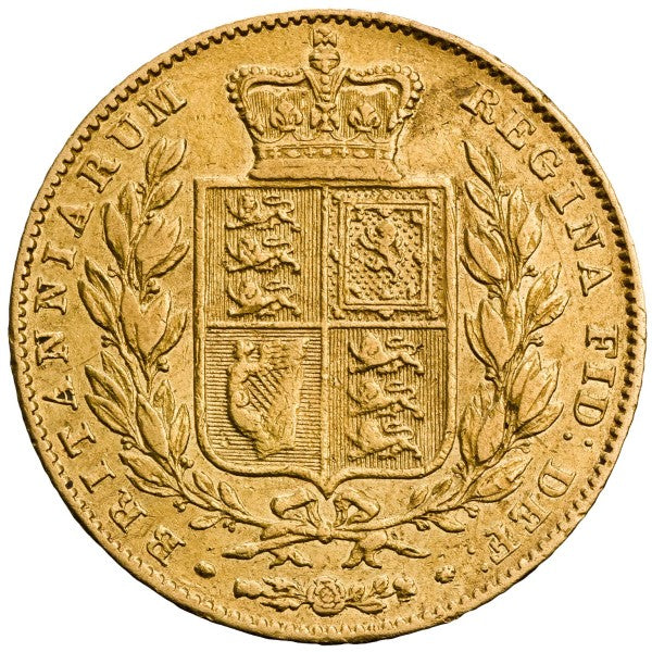 Libra Victória - Brasão - Solteira - 1841 - 2