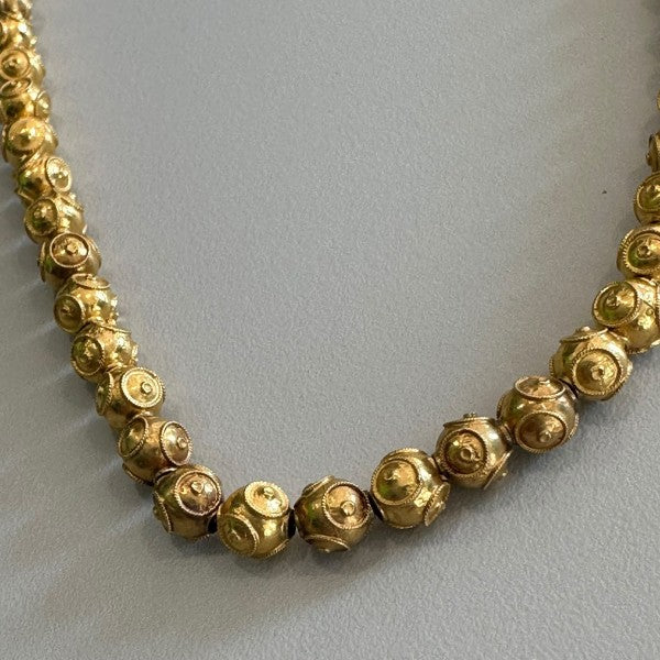 colar em ouro de 19.2 k 3