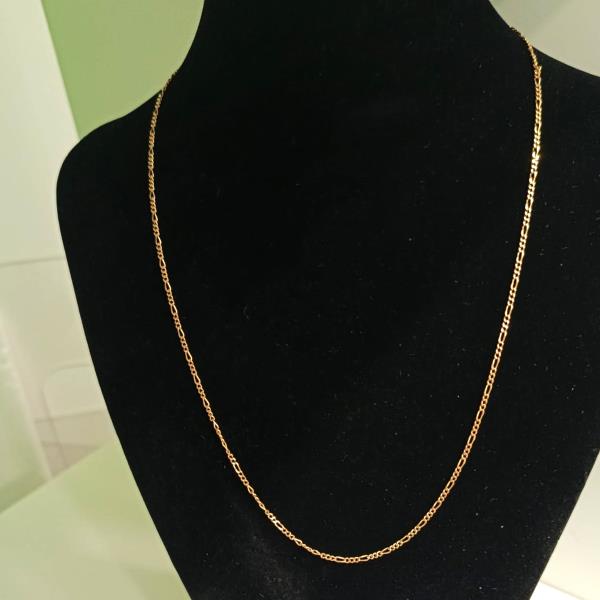 colar em ouro de 19.2 k 2