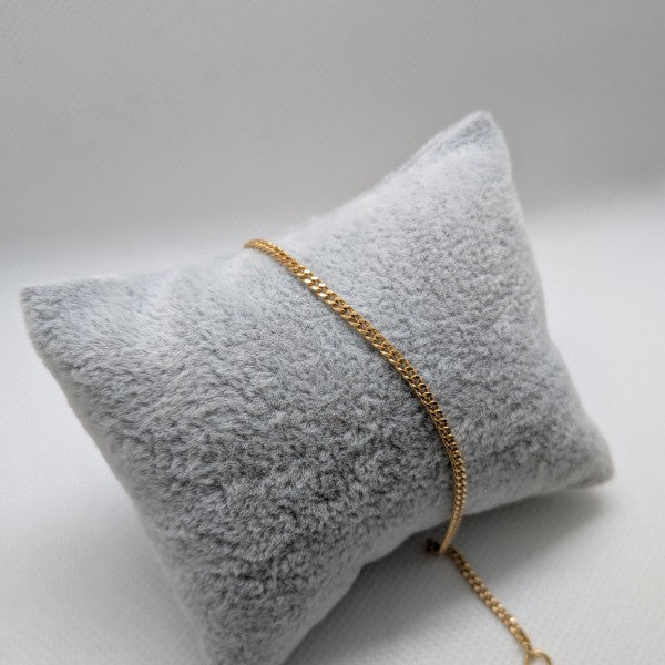 pulseira em ouro de 9 k 3