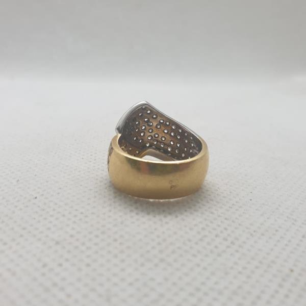 anel em ouro de 18 k 4