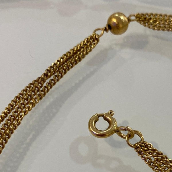 colar em ouro de 19.2 k 3