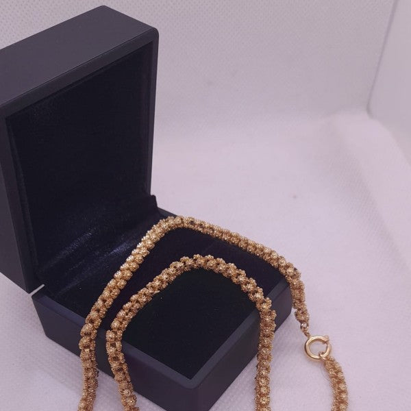 colar em ouro de 19.2 k 6