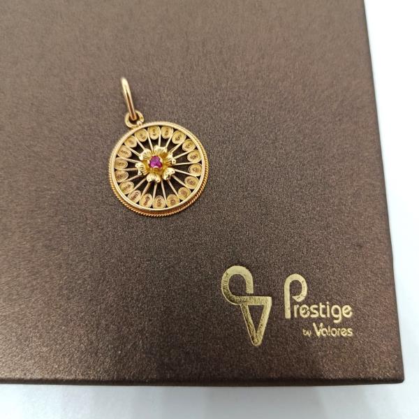 pendente em ouro de 19.2 k 3