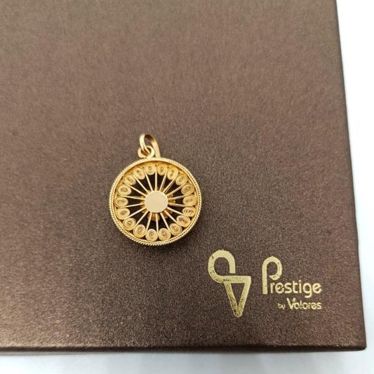 pendente em ouro de 19.2 k 2