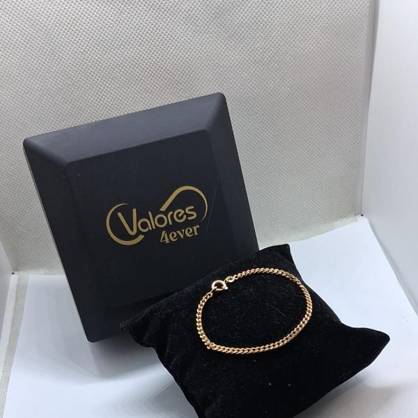pulseira em ouro de 19.2 k 3