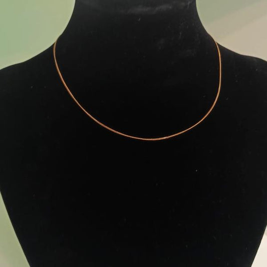 colar em ouro de 19.2 k 2