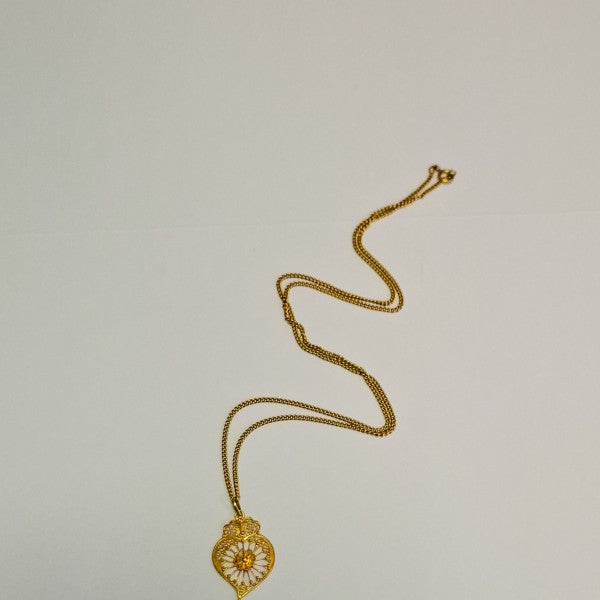 colar em ouro de 19.2 k 4