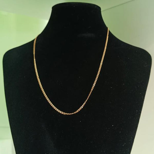 colar em ouro de 19.2 k 2