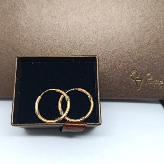 brincos em ouro de 19.2 k 2