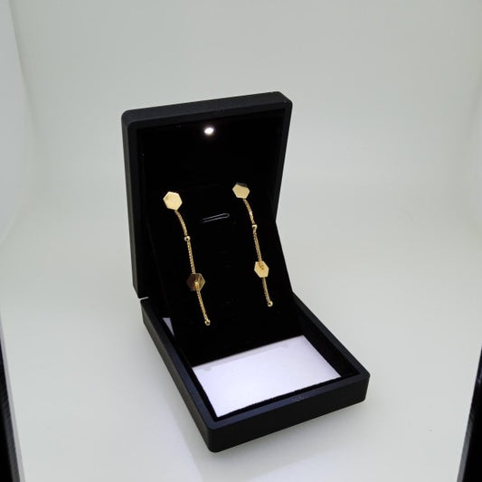 brincos em ouro de 19.2 k 2