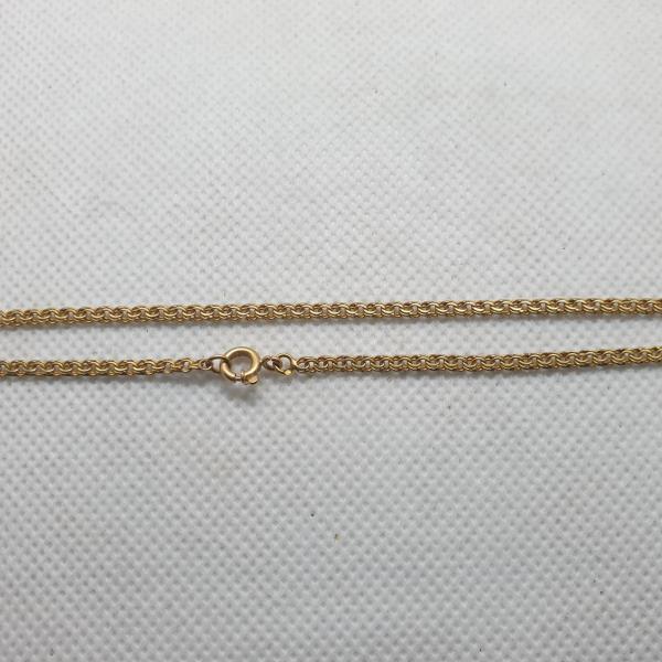 colar em ouro de 19.2 k 5