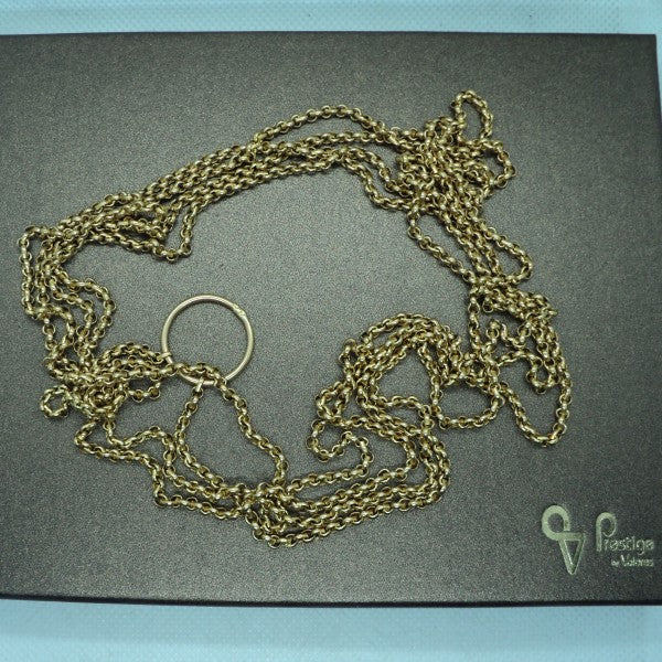 colar em ouro de 19.2 k 3