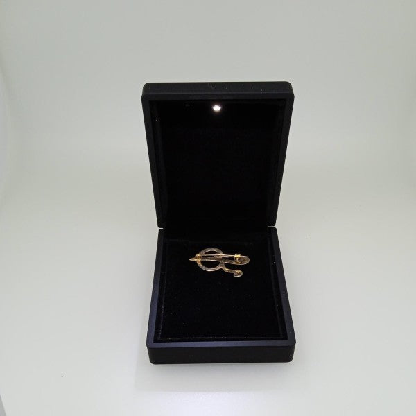 alfinete em ouro de 19.2 k 5