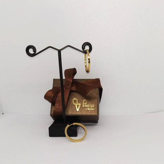 brincos em ouro de 19.2 k 2