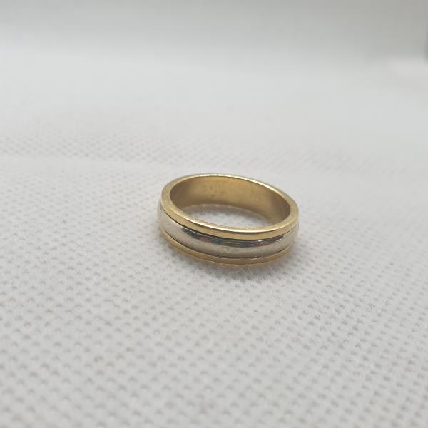 anel em ouro de 19.2 k 5