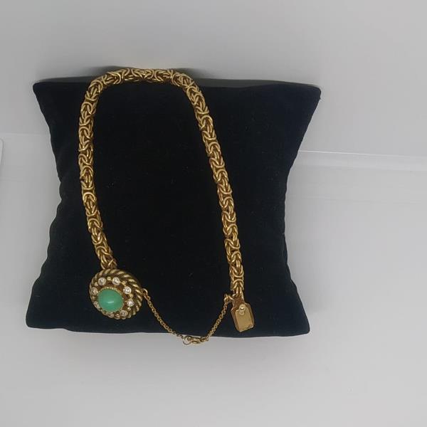 pulseira em ouro de 19.2 k 3