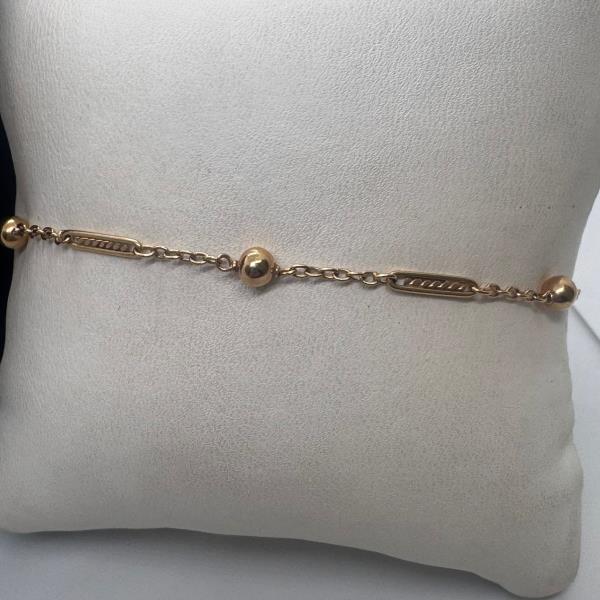 pulseira em ouro de 19.2 k 2