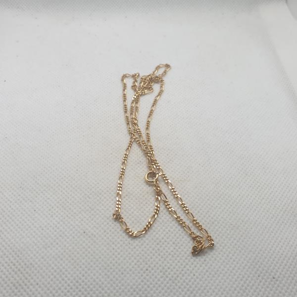 colar em ouro de 19.2 k 5