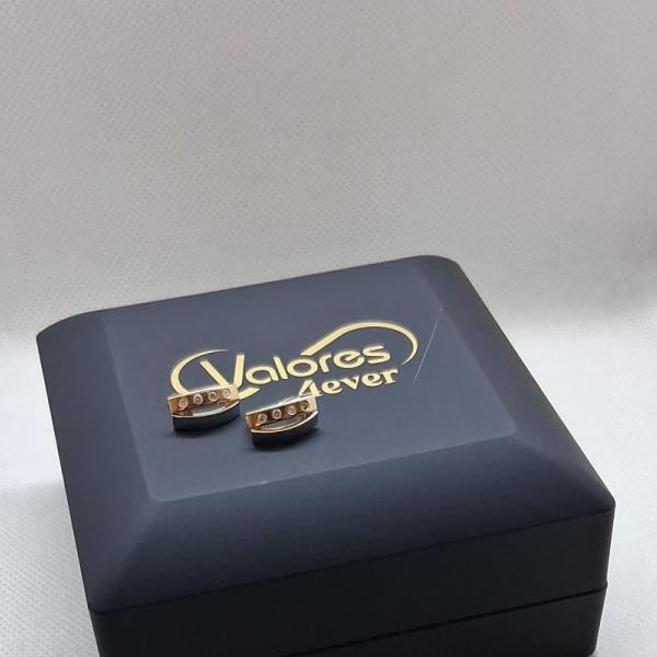 brincos em ouro de 19.2 k 4