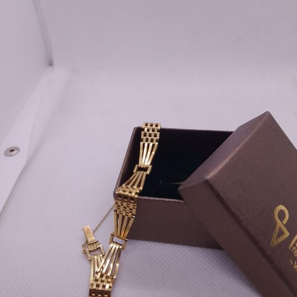 pulseira em ouro de 18 k 6