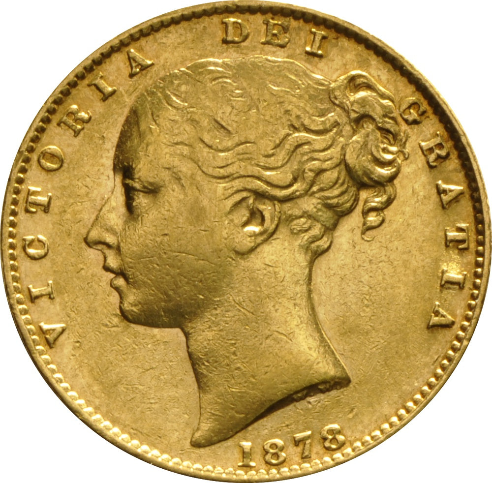 Libra Victória - Brasão - Solteira - 1878 - Frente