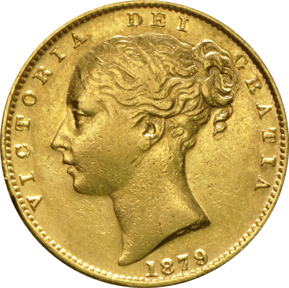 Libra Victória - Brasão - Solteira - 1879 - Frente