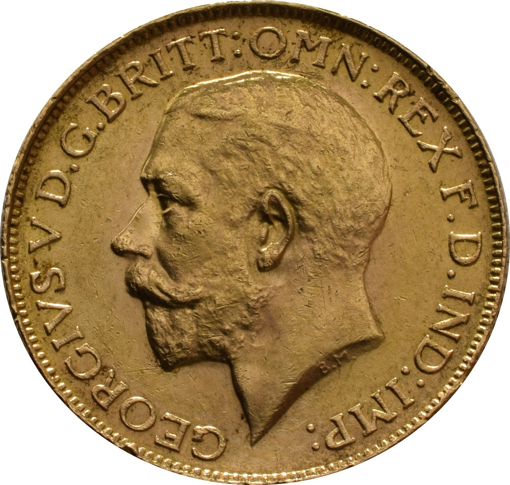 Libra George V - 1925 - Frente
