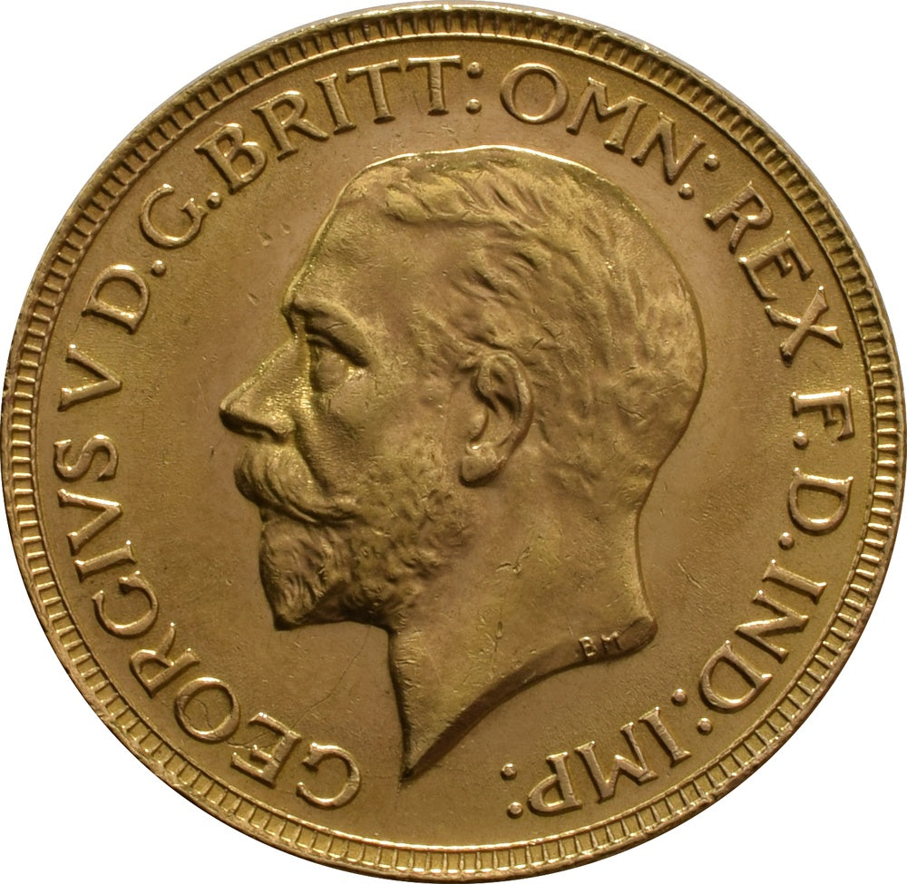 Libra George V - 1931 - Frente