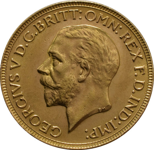 Libra George V - 1931 - Frente