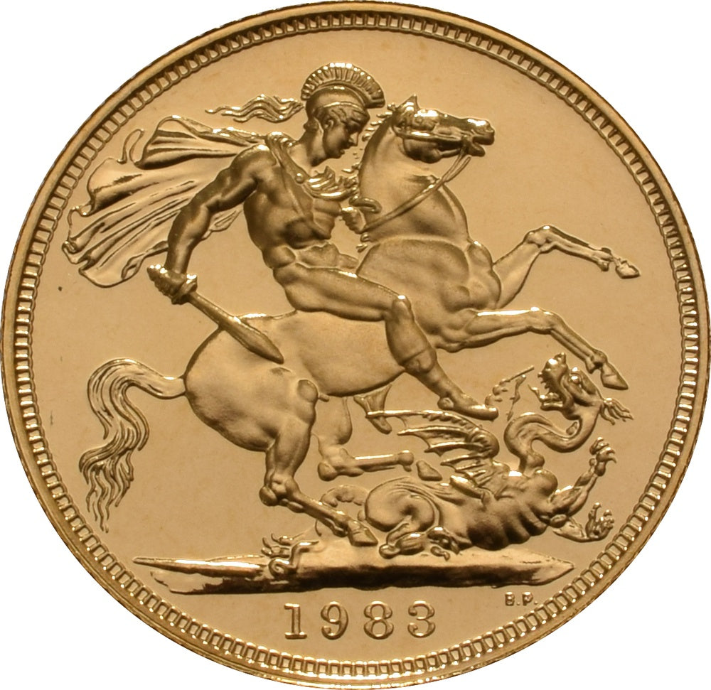 Libra Isabel II - Casada - 1983 - Verso