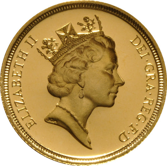 Libra Isabel II 1988 - Frente