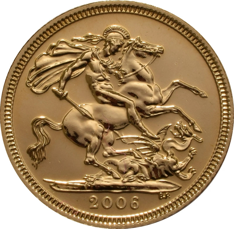 1/2 Libra Isabel II - 2006 - Verso