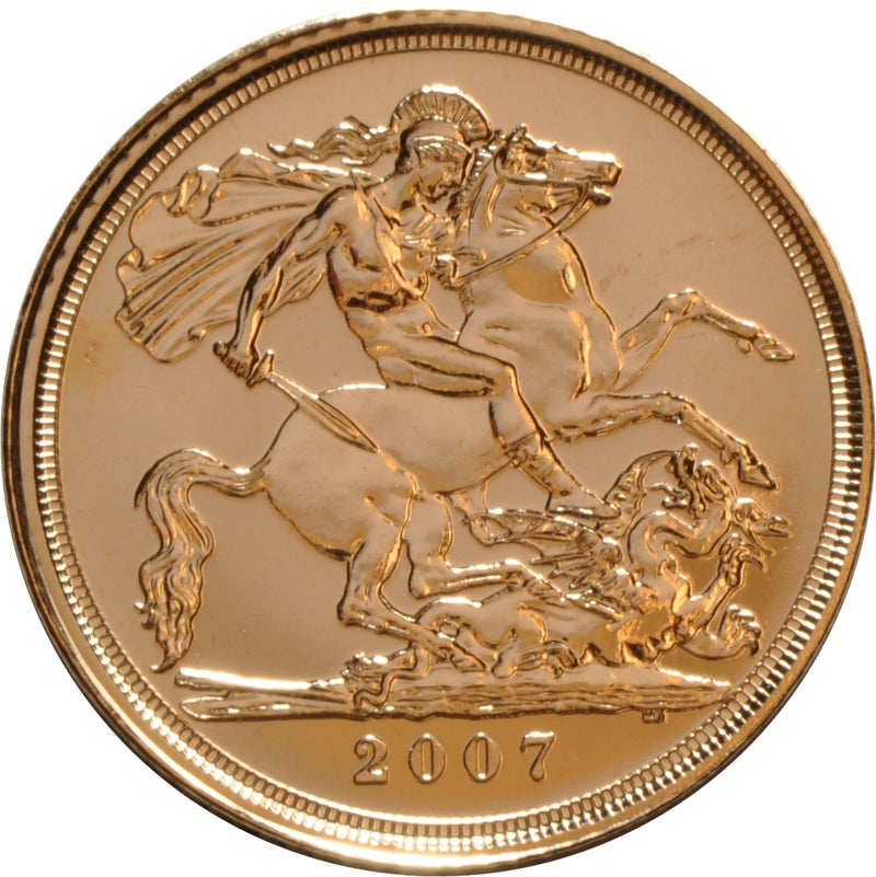 1/2 Libra Isabel II - 2007 - Verso