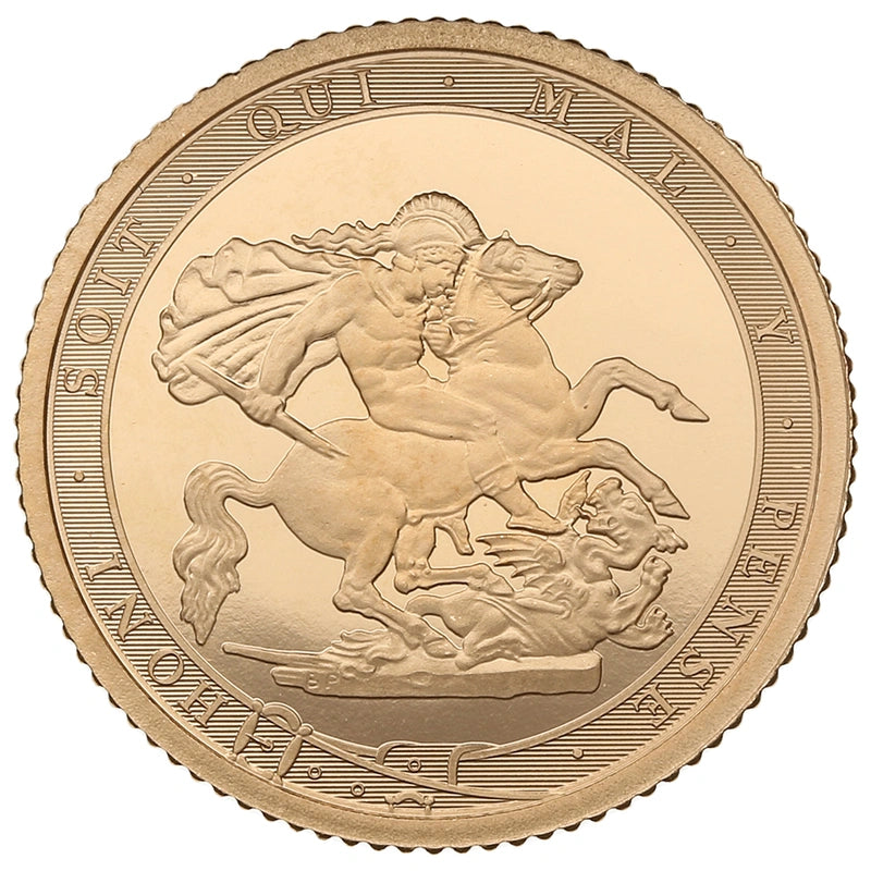 1/2 Libra Isabel II - 2017 - Verso