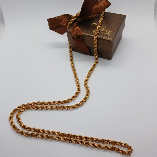 colar em ouro de 19.2 k 2