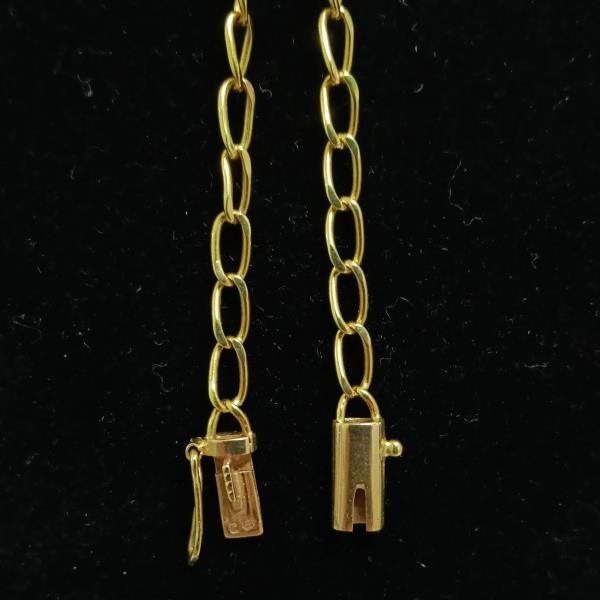 colar em ouro de 19.2 k 6