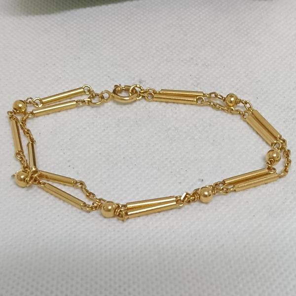 pulseira em ouro de 19.2 k 2