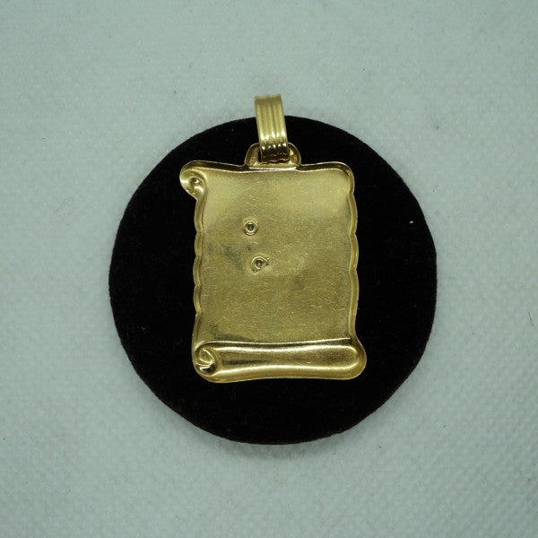 pendente em ouro de 19.2 k 2