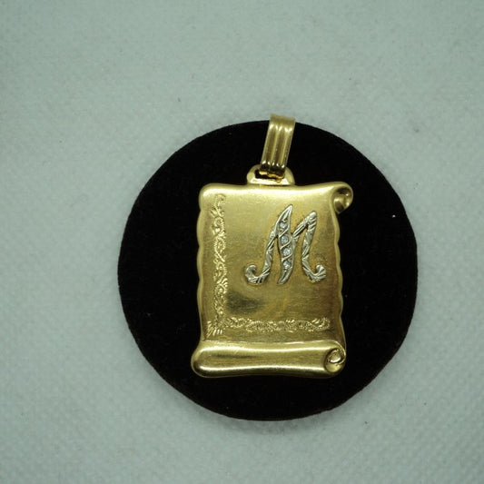 pendente em ouro de 19.2 k 1
