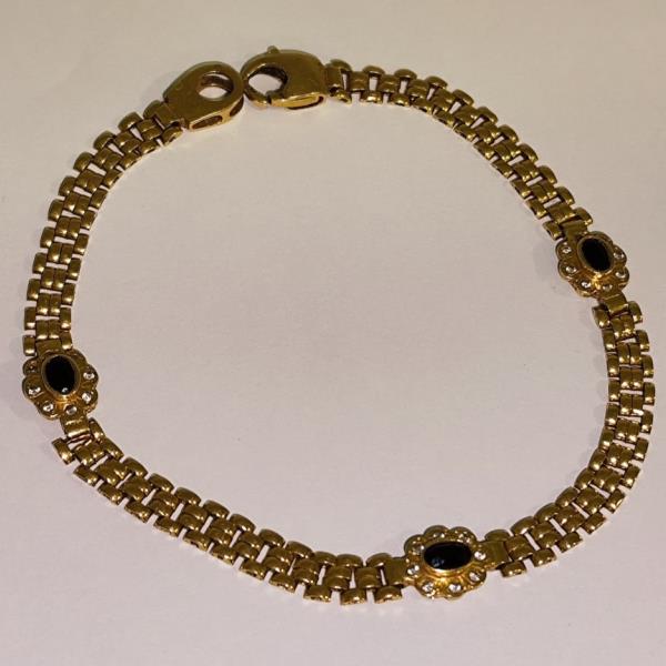 pulseira em ouro de 19.2 k 1