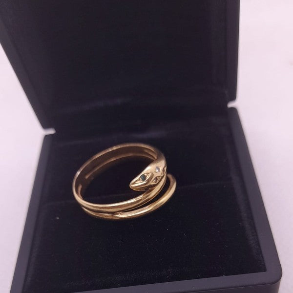 anel em ouro de 19.2 k 5