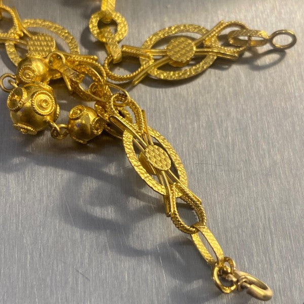 pulseira em ouro de 19.2 k 4