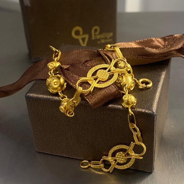 pulseira em ouro de 19.2 k 1